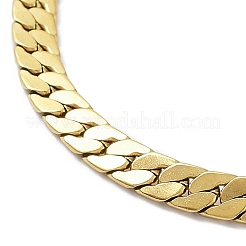 Ионное покрытие (ip) 304 нержавеющая сталь панцирный браслет цепь&nbsp;BJEW-K226-01D-G