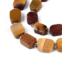 Природные mookaite бисер нитей&nbsp;G-T138-26A-02