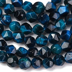 Природных тигровый глаз бисер нитей&nbsp;G-I217-A-01E