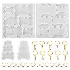 2шт 2 стиля подвески силиконовые Молды для самостоятельного изготовления&nbsp;SIMO-TA0001-10