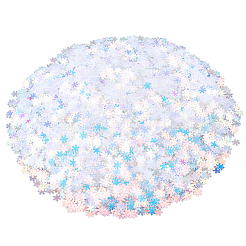 50 г новогодних пластиковых снежинок-блесток&nbsp;MRMJ-CY0001-04