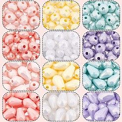 960шт 12 стильные окрашенные акриловые бусины&nbsp;MACR-NB0001-20