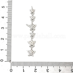 Латунные микро проложить кубического циркония подвески&nbsp;LS-KK-A285-04C-P