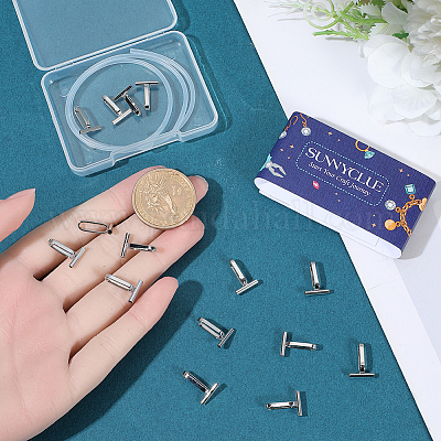 Сплав брошь конвертировать ожерелья подвеска крючки&nbsp;FIND-SC0019-04LG-1