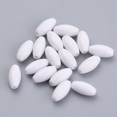 Непрозрачные акриловые бусины&nbsp;SACR-S300-18A-01-1