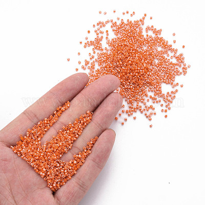 Стеклянные цилиндрические бусины SEED-S047-L-003-1