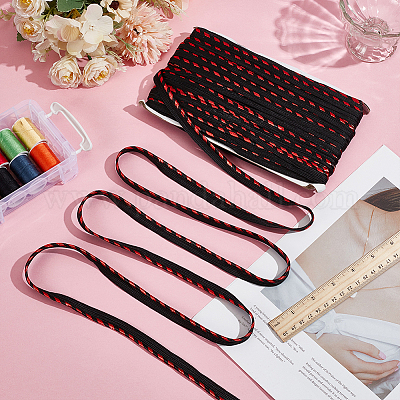 50 ярд полиэстеровой синели с пушистой плетеной отделкой для губ&nbsp;OCOR-WH0070-154B-1