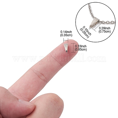 Железные держатели кулонов&nbsp;IFIN-YW0003-20-1