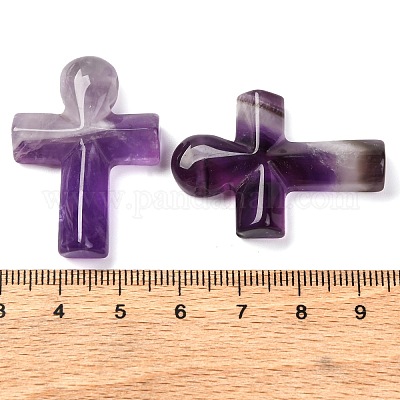 Подвески из натурального аметиста &nbsp;G-B122-02J-1