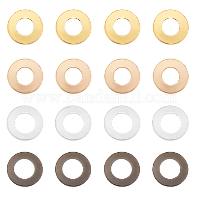 Латунные соединительные колечки&nbsp;KK-PH0002-17-1