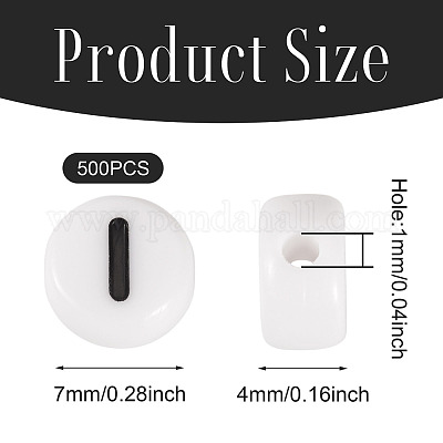 500шт акриловые бусины&nbsp;SACR-TA0001-55I-1