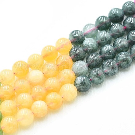 Природного кварца нитей бисера G-N355-6mm-34-1