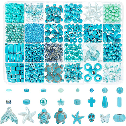 Набор для поиска поделок для изготовления ювелирных изделий&nbsp;DIY-PH0010-54-1