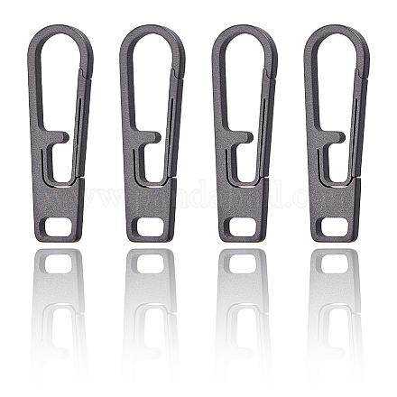 Язычки застежек-молний из титанового сплава&nbsp;PALLOY-WH0048-33A-1