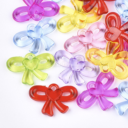 Прозрачные акриловые подвески&nbsp;X-TACR-S133-065-1