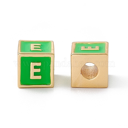 Стойки покрытие латунь эмаль бисер KK-B060-04G-02E-1