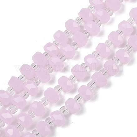 Стеклянные бусины GLAA-P076-01B-01-1