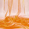 Organza Fabric, Clothing Accessories, Orange, 1480x0.1mm, about 3m/pc