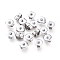 Tarnish Resistant 304 Stainless Steel Ear Nuts, Friction Earring Backs for Stud Earrings, 5.5x6x3mm, Hole: 0.8mm