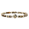 Natural Dalmatian Jasper Stretch Bracelet, 7-1/8 inch(18cm)