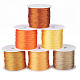 6 рулон 6 цвета 6-слойная полиэстеровая металлизированная нить&nbsp;OCOR-TA0003-13-1