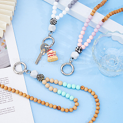 Деревянные бусины ожерелья&nbsp;HJEW-HS00035