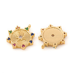 Латунные микро проложить кубического циркония подвески&nbsp;KK-I672-43G