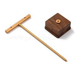 1-уровневые латунные стеллажи для сережек-органайзеров&nbsp;ODIS-B002-03A