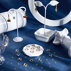 20 шт. латунные серьги-кольца&nbsp;KK-BBC022-09B