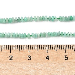 Натуральные изумрудные бисерные пряди&nbsp;G-K376-E03-03