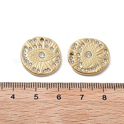 Подвески из нержавеющей стали 304 со стразами&nbsp;STAS-Z121-52G