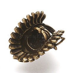 Ретро латунные бусины&nbsp;KK-L006-001AB