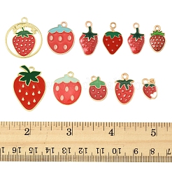 50шт 11 стиля подвески из сплава с эмалью&nbsp;ENAM-FS0003-20