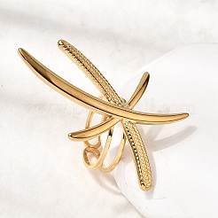 Кольца на палец из нержавеющей стали 304 с изображением стрекозы для женщин&nbsp;RJEW-A091-13G