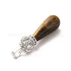 Природных тигровый глаз подвески&nbsp;G-G976-01P-16