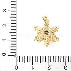 Вращающиеся подвески из латуни с микропаве из кубического циркония&nbsp;LS-KK-M323-01A-G