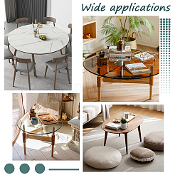 Противоскользящие накладки из ПВХ для стеклянной столешницы.&nbsp;KY-GF0001-47B