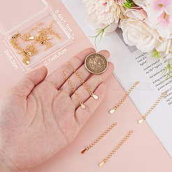 20 шт. латунный удлинитель цепи&nbsp;KK-BBC0016-38B