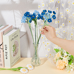 Цветочные украшения ручной работы крючком из полиэфирной пряжи&nbsp;DIY-WH0430-622A