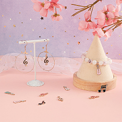 Подвески из эмали и сплава&nbsp;ENAM-SC0001-62-RS