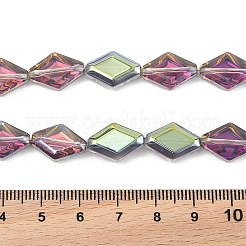 Гальваническое покрытие уф-лампой стеклянные бусины нити&nbsp;EGLA-B010-01A-HP01