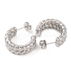 Серьги-гвоздики из нержавеющей стали 304&nbsp;EJEW-G395-28P