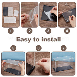 Прозрачная пластиковая витрина для минифигурок&nbsp;ODIS-WH0043-144A