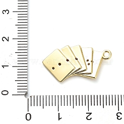 Латунные микро проложить кубического циркония подвески&nbsp;KK-L229-067G