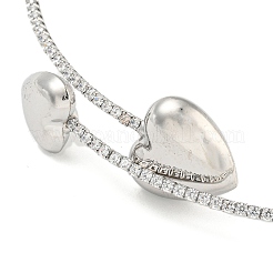 Колье-колье из латуни с покрытием стойки&nbsp;NJEW-A031-02-02P