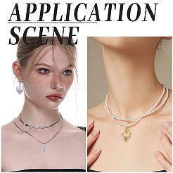 12 шт. 6 стиля ионного покрытия (IP) 304 нержавеющая сталь подвески&nbsp;STAS-SC0008-82