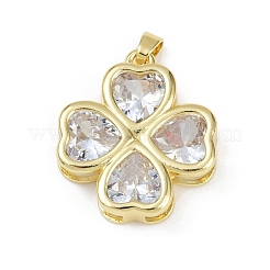 Латунь стекло кулоны&nbsp;KK-R226-05G