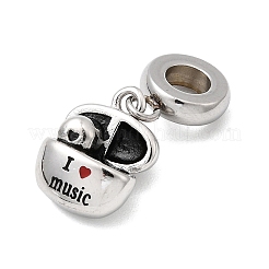 304 нержавеющая сталь красная эмаль европейские подвески&nbsp;STAS-D153-23ASP