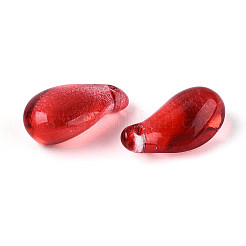 Подвески-капли из прозрачного стекла&nbsp;GLAA-T030-03A