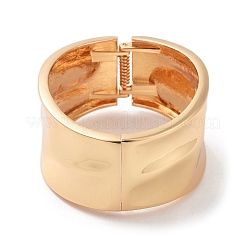 Широкие браслеты из сплава на шарнирах&nbsp;BJEW-C058-01G